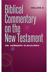 Biblical Commentary on the New Testament Vol. 6
