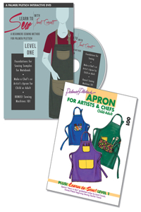 Learn to Sew with Janet Corzatt -- Level One -- Plus Apron Pattern