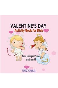 Valentine's Day Activity Book for Kids