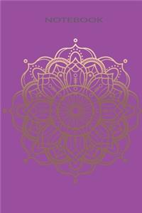 Notebook with Special Mandala design Cover Journal Notebook mandala bullet notebook, mandala gift, mandala