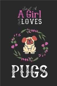 Just A Girl Who Loves Pugs