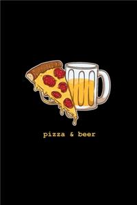 Cute Pizza And Beer Cheese Dessert Alcohol Drinks