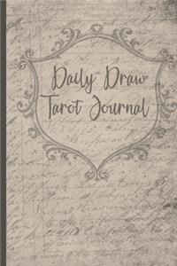Daily Draw Tarot Journal
