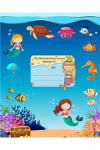 Mermaid Story Journal