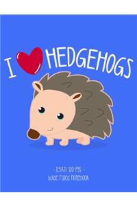 I Love Hedgehogs