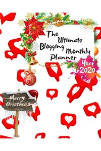 The Ultimate Merry Christmas Blogging Monthly Planner Year 2020