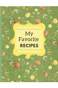 My Favorite Recipes