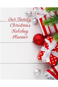 Our Family Christmas Holiday Planner