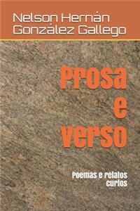 Prosa e verso