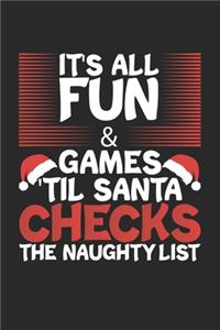 Santa Checks Naughty List