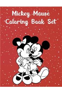 Mickey Mouse Coloring Book Set