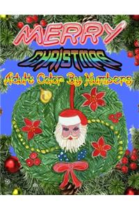 Merry Christmas Adult Color By Numbers
