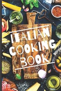 Blank Italian Recipe Book Journal - Italian Cooking Book