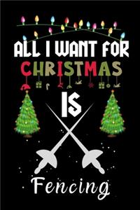 All I Want For Christmas Is Fencing