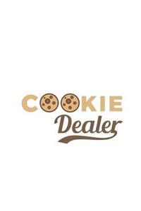 Cookie Dealer: Baking Lovers 150 Lined Journal Pages / Diary / Notebook Featuring Cookies on the Cover