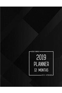 Planner 2019 12 Months