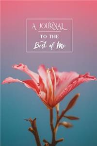A Journal to the Best of Me