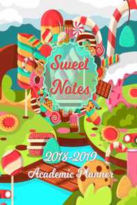 Sweet Notes 2018 2019 Academic Planner