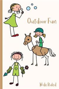 Outdoor Fun Wide Ruled
