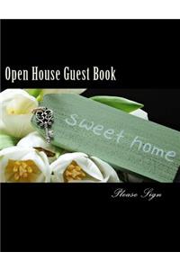 Open House Guest Book