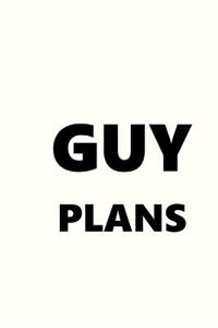 2019 Daily Planner For Men Guy Plans Black Font White Design 384 Pages