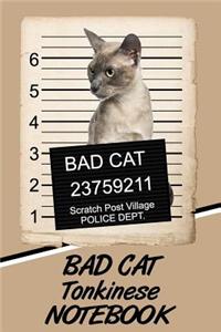 Bad Cat Tonkinese Notebook