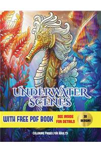 Underwater Scenes Coloring Pages for Adults