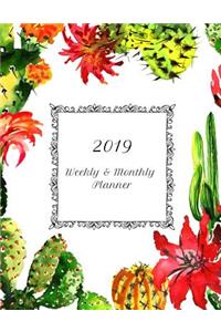 2019 Weekly & Monthly Planner