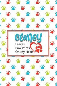 Clancy Leaves Paw Prints on My Heart
