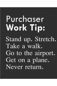 Purchaser Work Tip