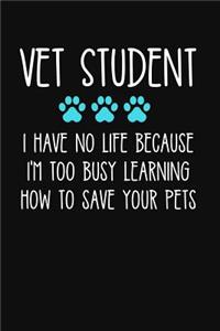Vet Student I Have No Life Because I'm Too Busy Learning How to Save Your Pets