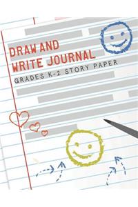 Draw and Write Journal Grades K - 2 Story Paper