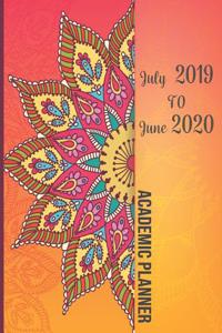 July 2019-June 2020 Academic Planner