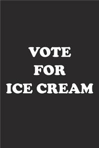 Vote for Ice Cream