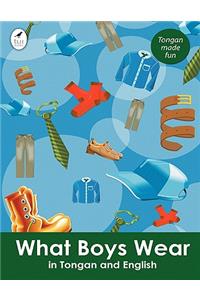 What Boys Wear in Tongan and English