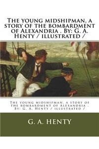 young midshipman, a story of the bombardment of Alexandria . By