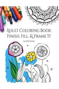 Adult Coloring Book