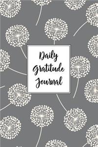 Gratitude Journal Dandelions Pattern 1