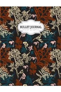 Bullet Journal: Floral Graphic: Hand Draw, Colorful Floral, Colorful Watercolor, Floral Journal, Gift for Girls, Bullet Journal and Sketch Book, Composition Book, Journal, 8.5 X 11 Inch 110 Page, Grid