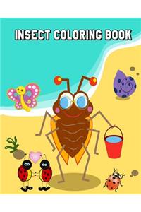 Insect Coloring Book