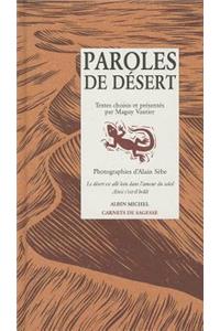 Paroles de Desert