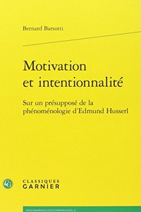 Motivation Et Intentionnalite