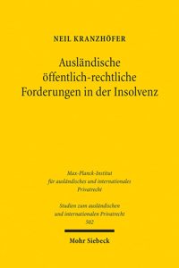 Auslandische Offentlich-Rechtliche Forderungen in Der Insolvenz