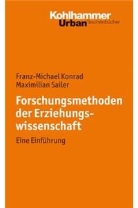 Forschungsmethoden Der Erziehungswissenschaft