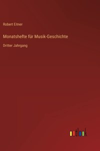 Monatshefte für Musik-Geschichte