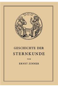 Die Geschichte der Sternkunde