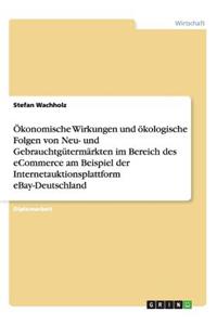 Ökonomische Wirkungen und ökologische Folgen von Neu- und Gebrauchtgütermärkten im Bereich des eCommerce am Beispiel der Internetauktionsplattform eBay-Deutschland