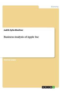 Business Analysis of Apple Inc