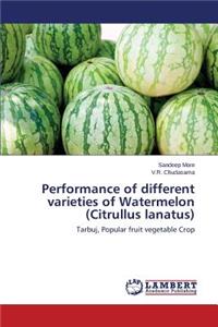 Performance of different varieties of Watermelon (Citrullus lanatus)