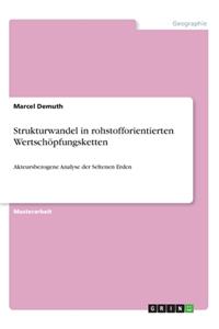 Strukturwandel in rohstofforientierten Wertschöpfungsketten